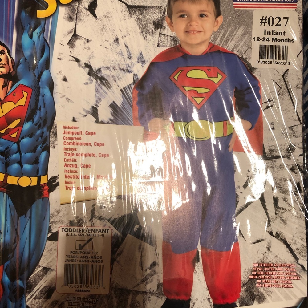 Infant Superman costume